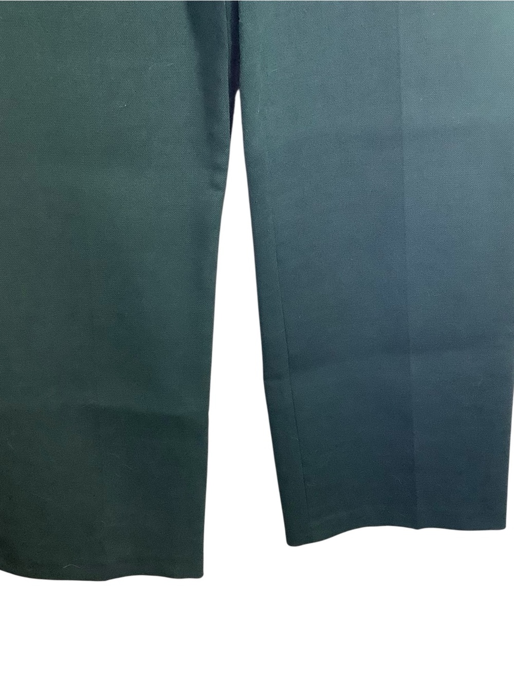 Sezane Green Martin Crop 7/8 Trouser High Rise Pant - Picture 3 of 10